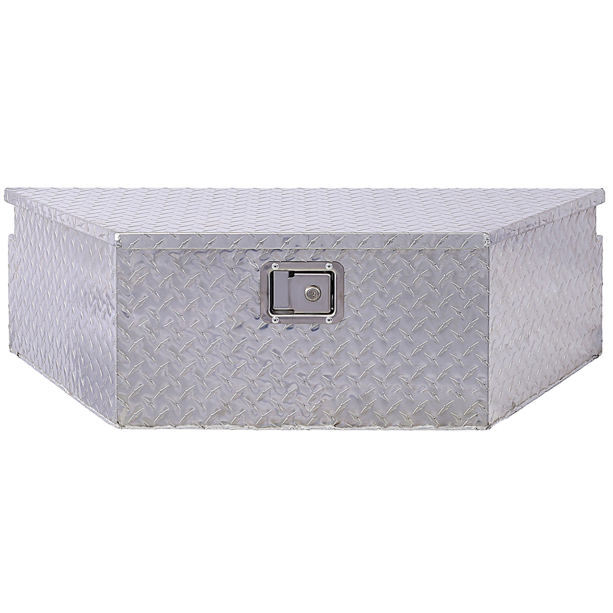 39inch Aluminum tool box,heavy duty truck bed tool box,outdoor trailer pickup storage tool box,RV storage organizer,underbody box w/lock keys,silver 39x16.5x11.8inch