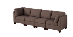 MODULAR SET - 4PC in Black Coffee
