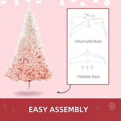 Christmas Tree,Spruce Artificial Christmas Tree with Realistic Branches and 800 Tips
