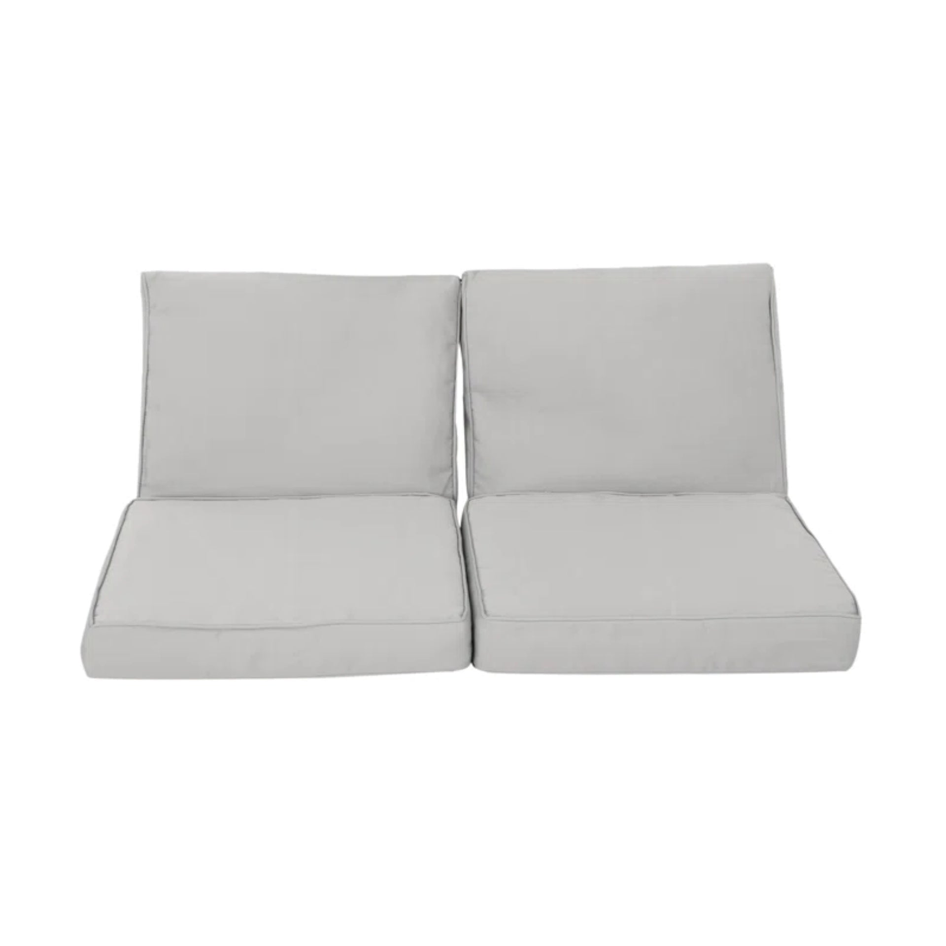 HONOLULU CLUB CHAIR CUSHION SET, BACK CUSHION AND SEAT CUSHION, SILVER, SET OF 2, (52918.00 CUSHION SET)