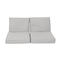 HONOLULU CLUB CHAIR CUSHION SET, BACK CUSHION AND SEAT CUSHION, SILVER, SET OF 2, (52918.00 CUSHION SET)