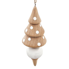 2x2x6'' Eucalyptus Icicle Ornament, Decorative Hanging Ornaments for Holiday Party Decorations, Set of 6