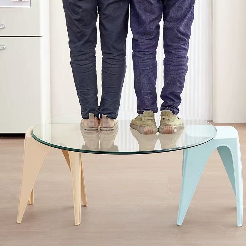 Tempered Glass Top 39.3 INCH Rouund Glass Table Top 3/8 INCH Thickness