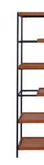 Oaken Honey Oak & Black Finish Bookshelf