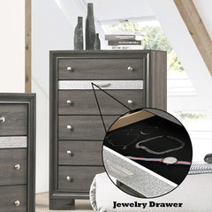 Naima Gray Finish Chest
