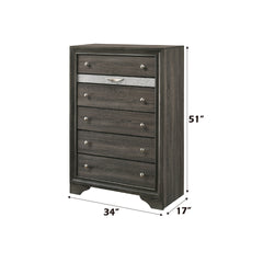 Naima Gray Finish Chest