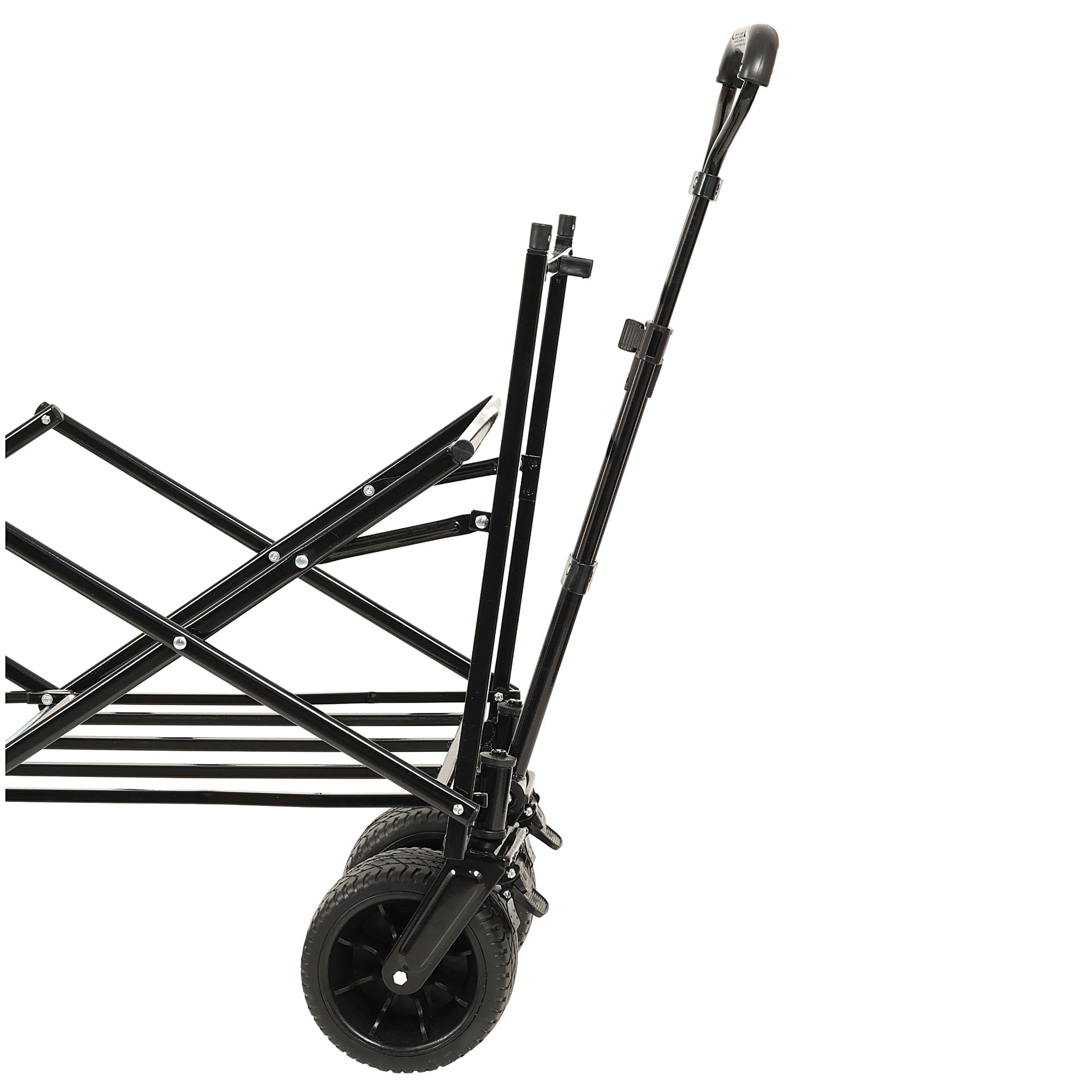 480Lbs Collapsible Wagon with Canopy,Wagon Stroller with 7" All-Terrain Wheels, Lightweight Foldable Wagon, Large Capacity for Camping, Shopping, Sports, and Garden Use,purple with mosquito net