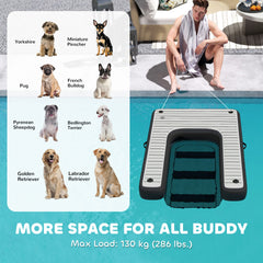 Inflatable Dog Boat Ramp , for Boat, Dock, Lake, Non-Slip