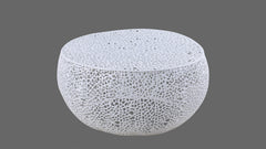 T3502-32 Round Coffee Table in White      same as G150108431  (NJ inventory)