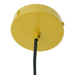 Dune Pendant Lamp - Black Sprayed and Gold