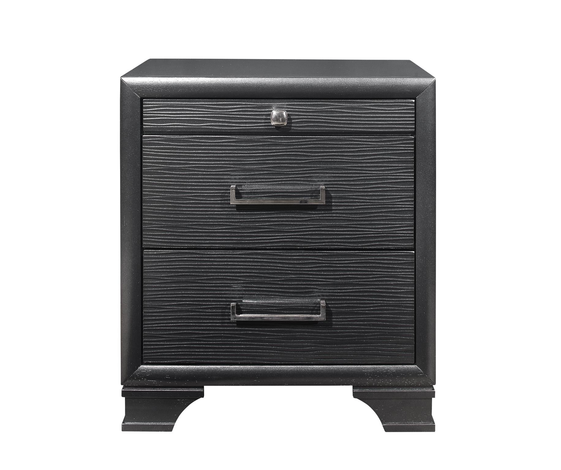 CIVIC GREY NIGHTSTAND