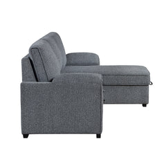 Rebecca Dark Grey Complete Sofabed