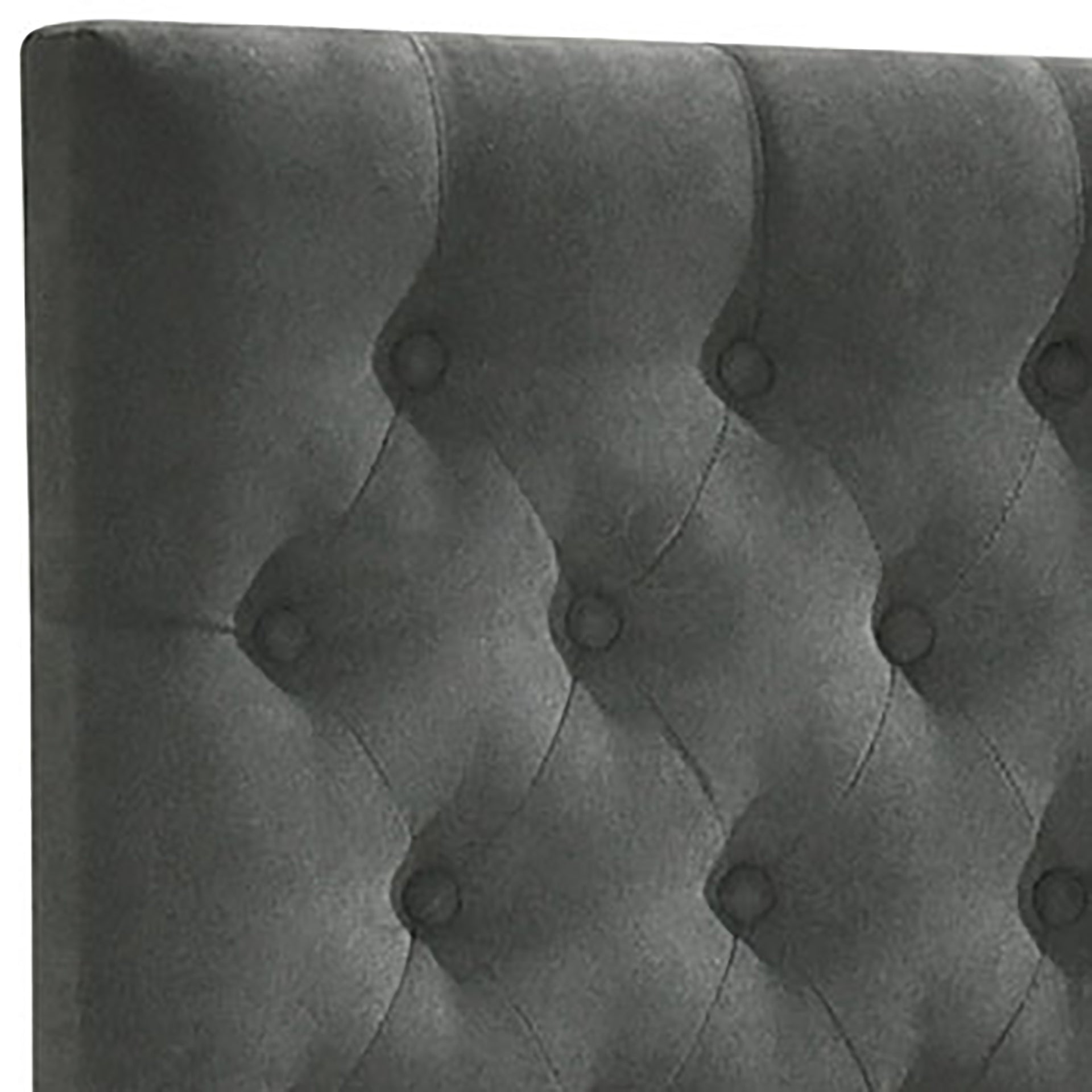 Keating Grey Upholstered Queen Storage Panel Bed