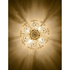 Gold Flush Mount Ceiling Light
