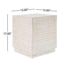 MGO CUBE SIDE TABLE