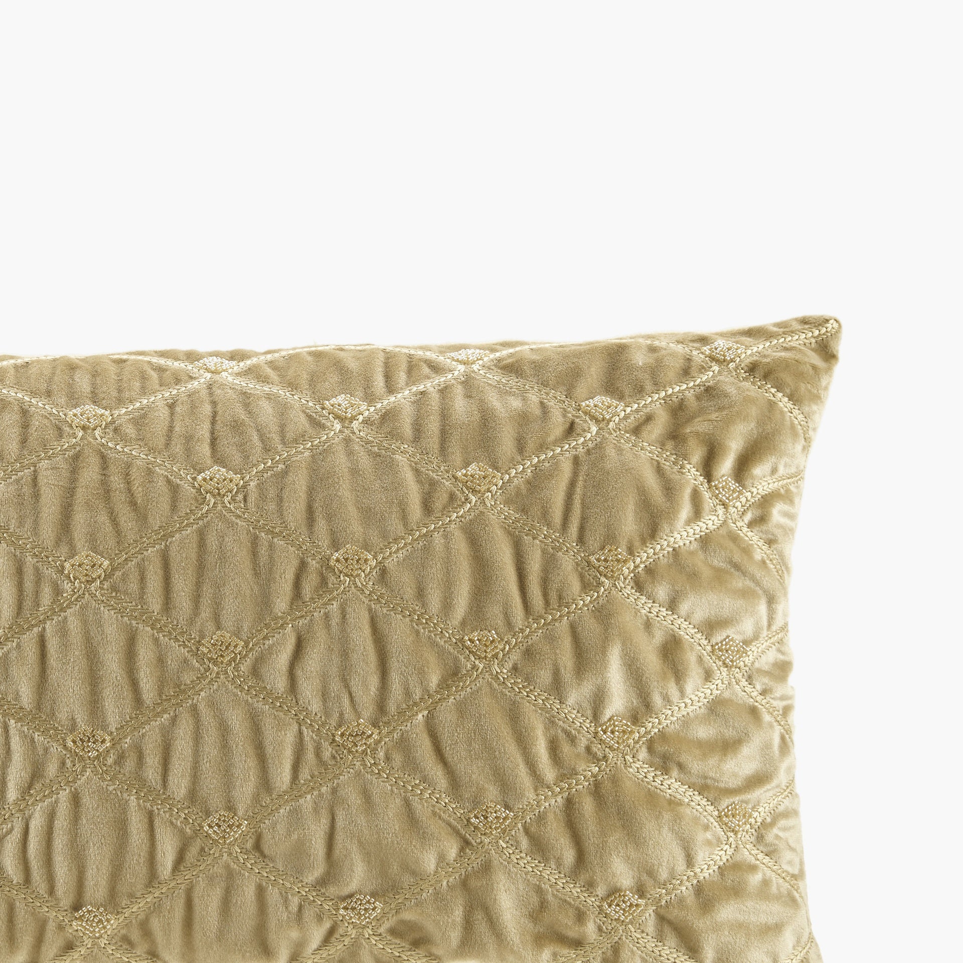 Oblong Decor Pillow Gold 22x15"