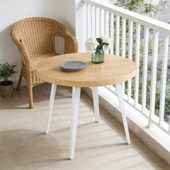 Extendable table,DINING TABLE,OFFICE TABLE,COFFEE TABLE,metal leg,MDF top,100/140/180x100x75cm,OAK COLOR
