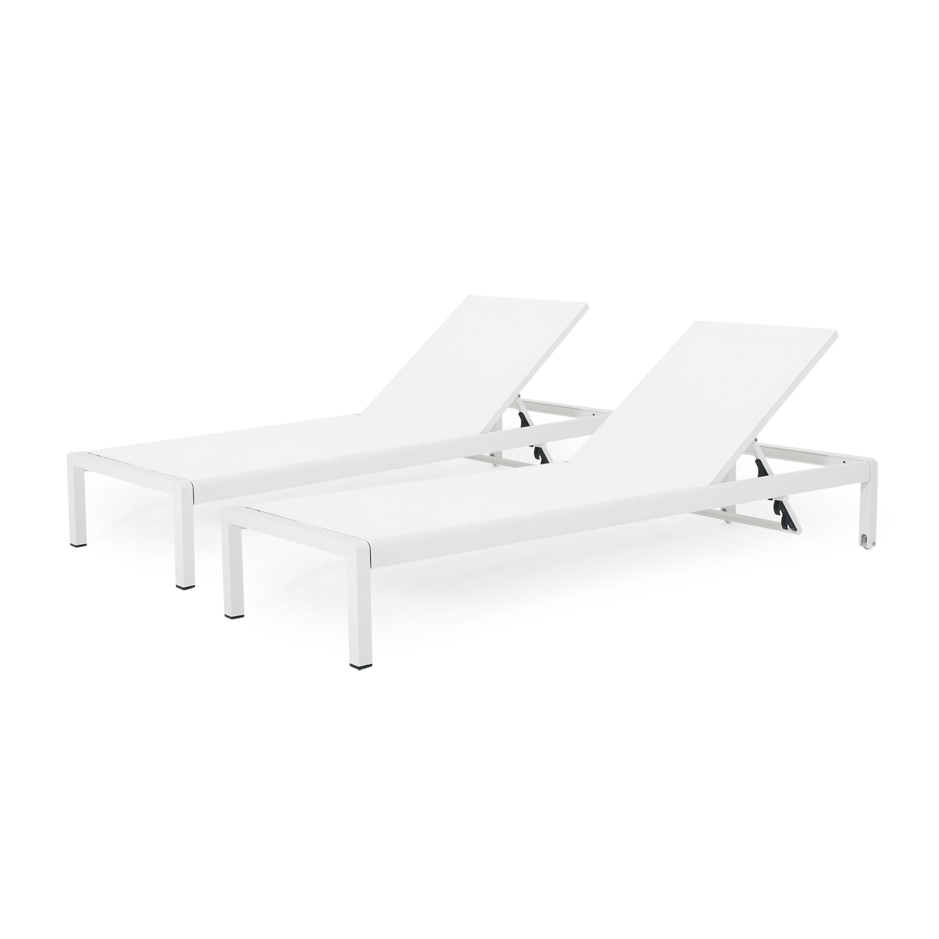 CAPE CORAL KD CHAISE LOUNGE WHI(MP2)( SET OF 2 )