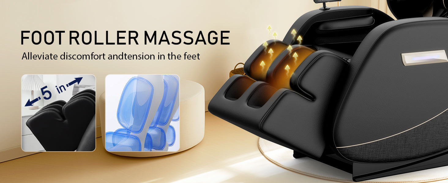 Massage Chair Recliner with Zero Gravity with Full Body Air Pressure