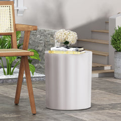 Outdoor LightWeight Concrete Side Table
