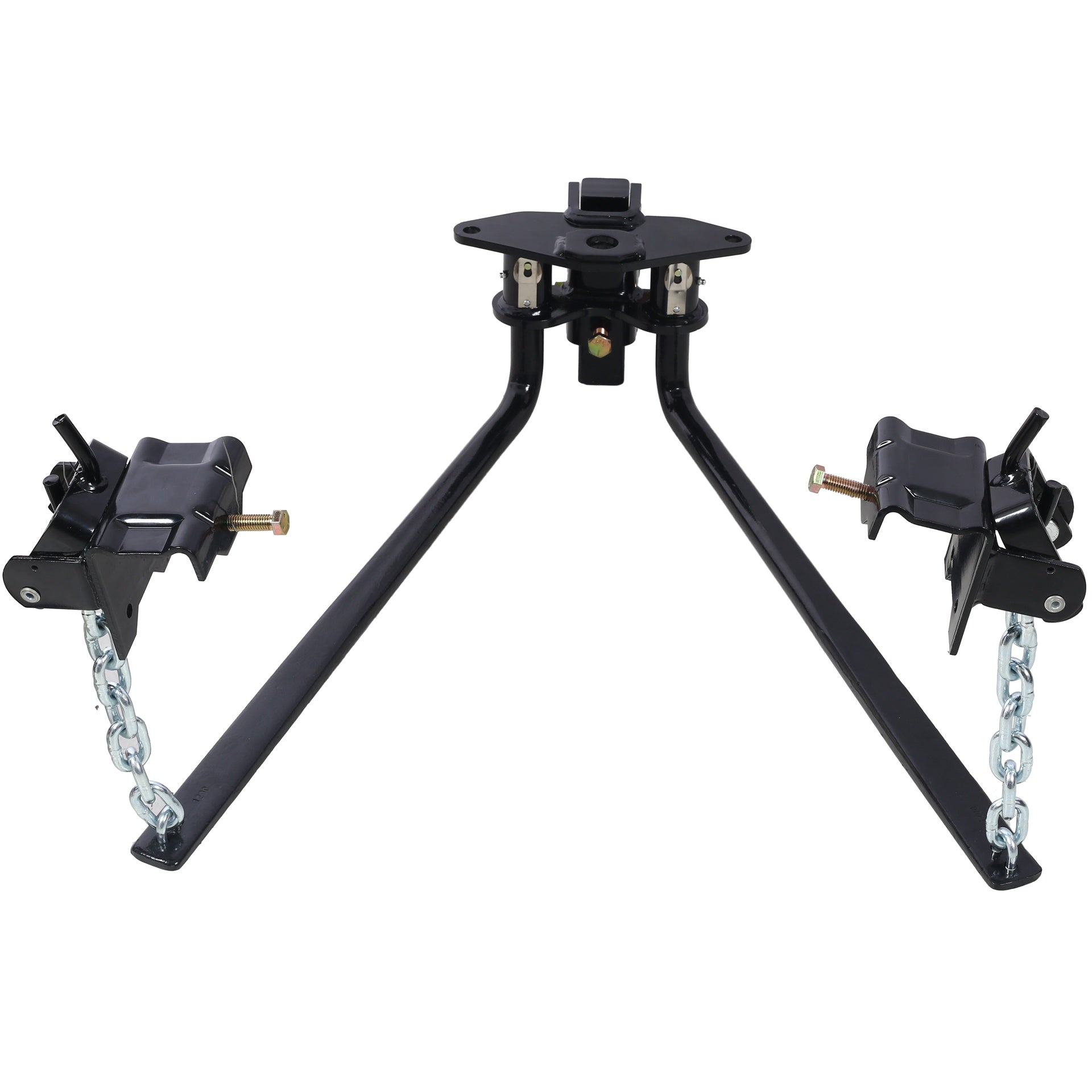 1,2000lb Weight Distribution Hitch with Height Adjustable Forged Shank