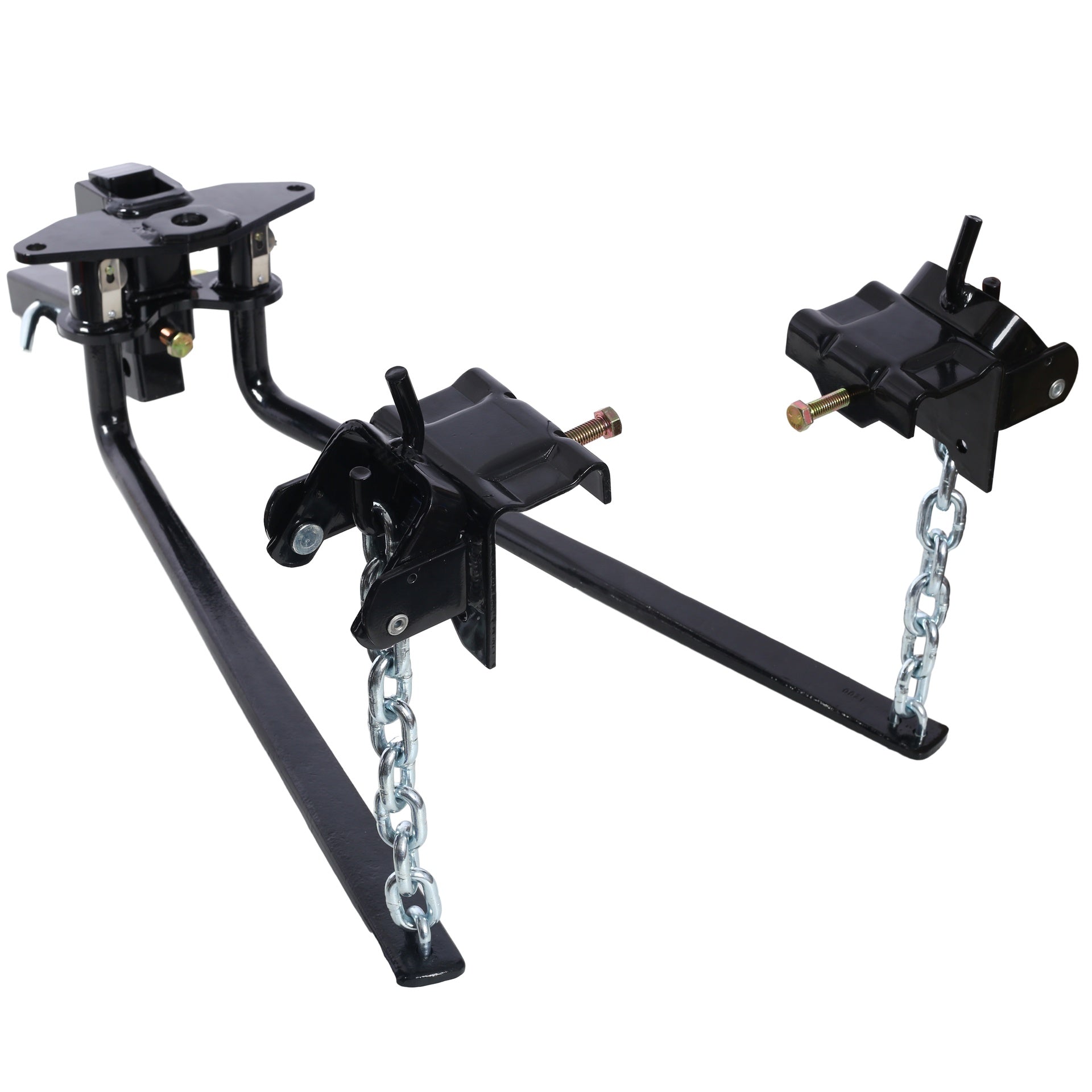 1,2000lb Weight Distribution Hitch with Height Adjustable Forged Shank