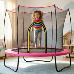TK Rectangle trampoline--Elastic-PINK