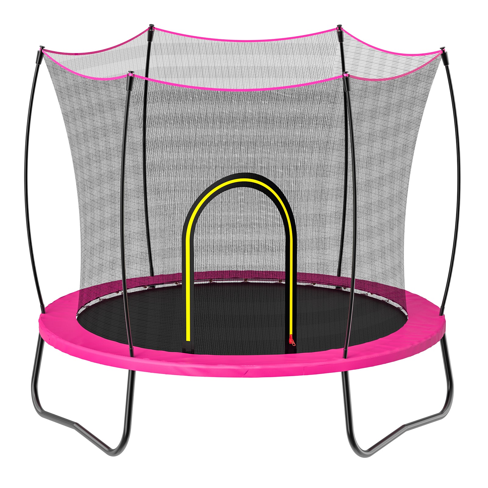 TK Rectangle trampoline--Elastic-PINK