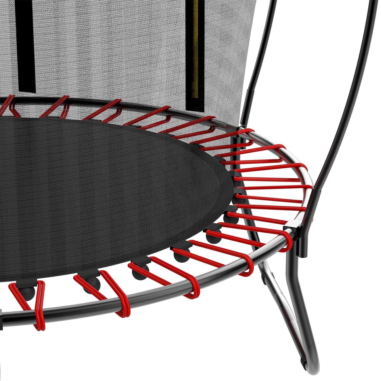 TK Rectangle trampoline--Elastic-PINK