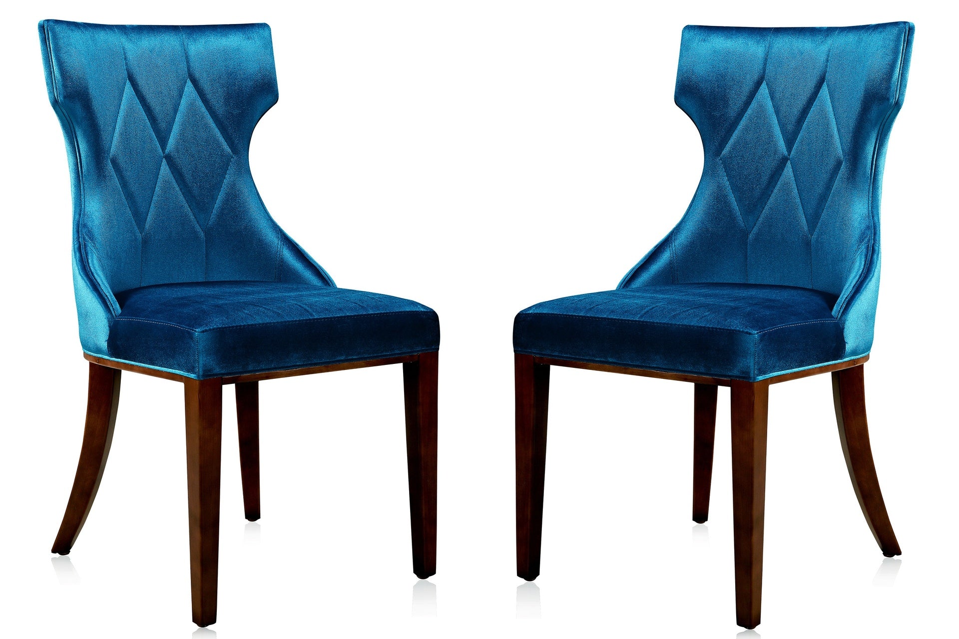 Dining Chair - Set of 2 in Cobalt Blue