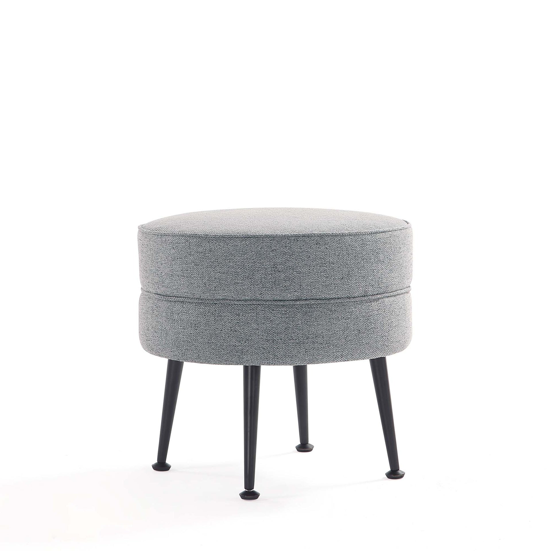 Accent Ottoman in Gray
