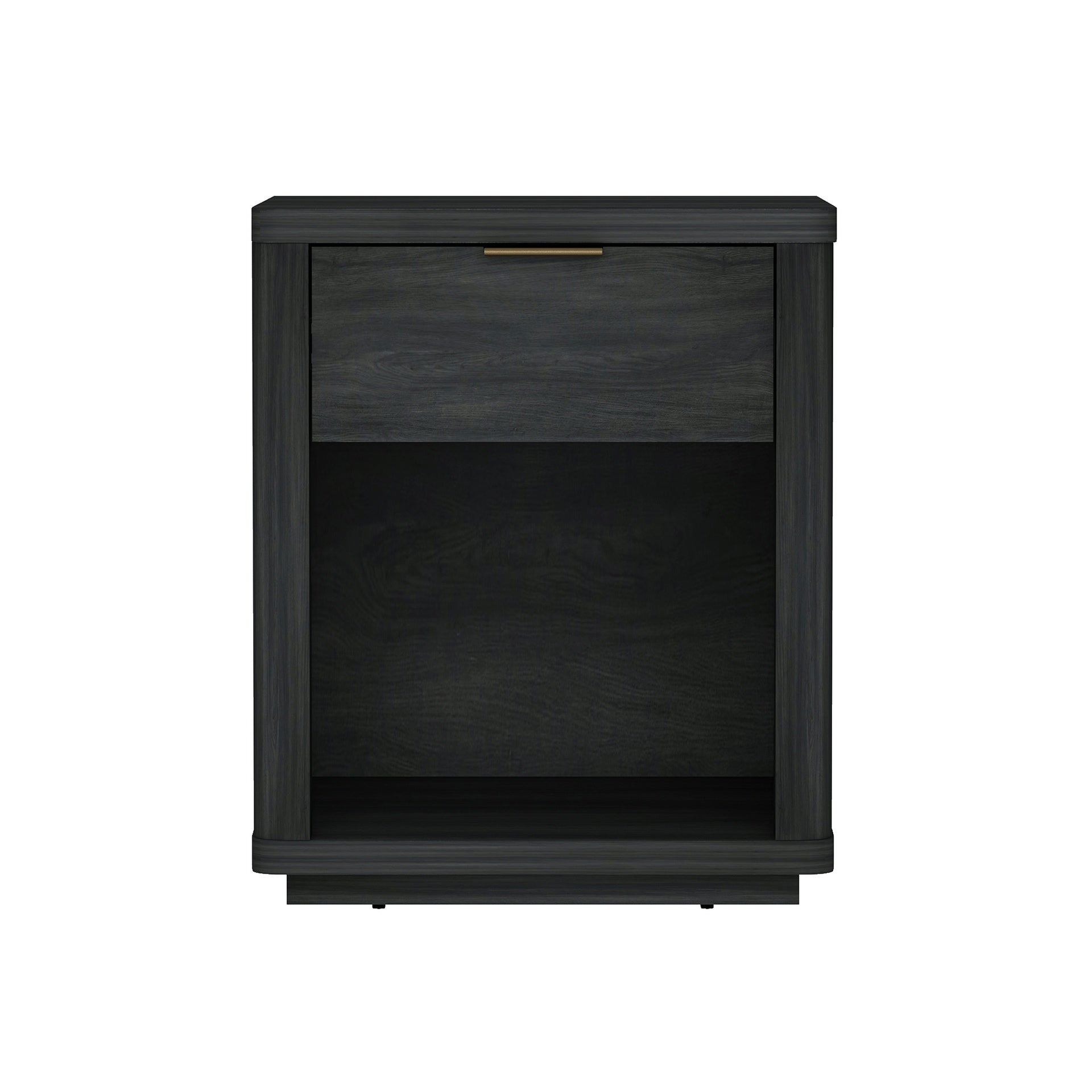 Nightstand in Charcoal Gray