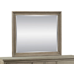 Mirror, No Assembly Required, Orchard Grey Finish