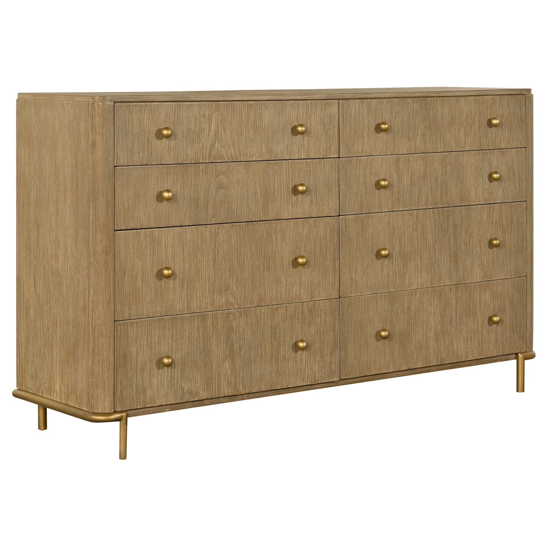 Stevie Sand Wash/Natural Cane 4-piece Queen Bedroom Set