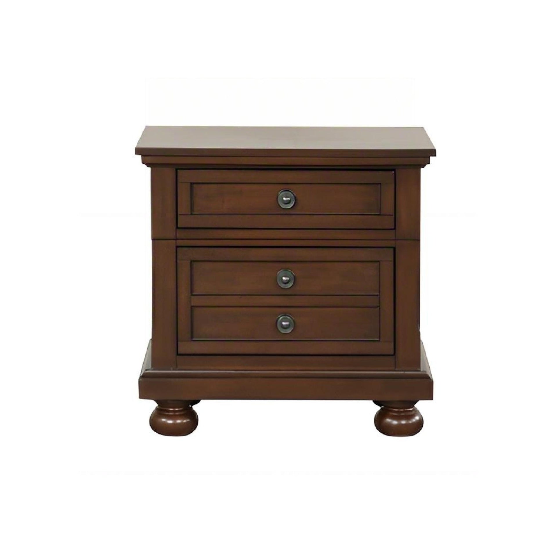 Meade G8910-N Nightstand , Dark Cherry