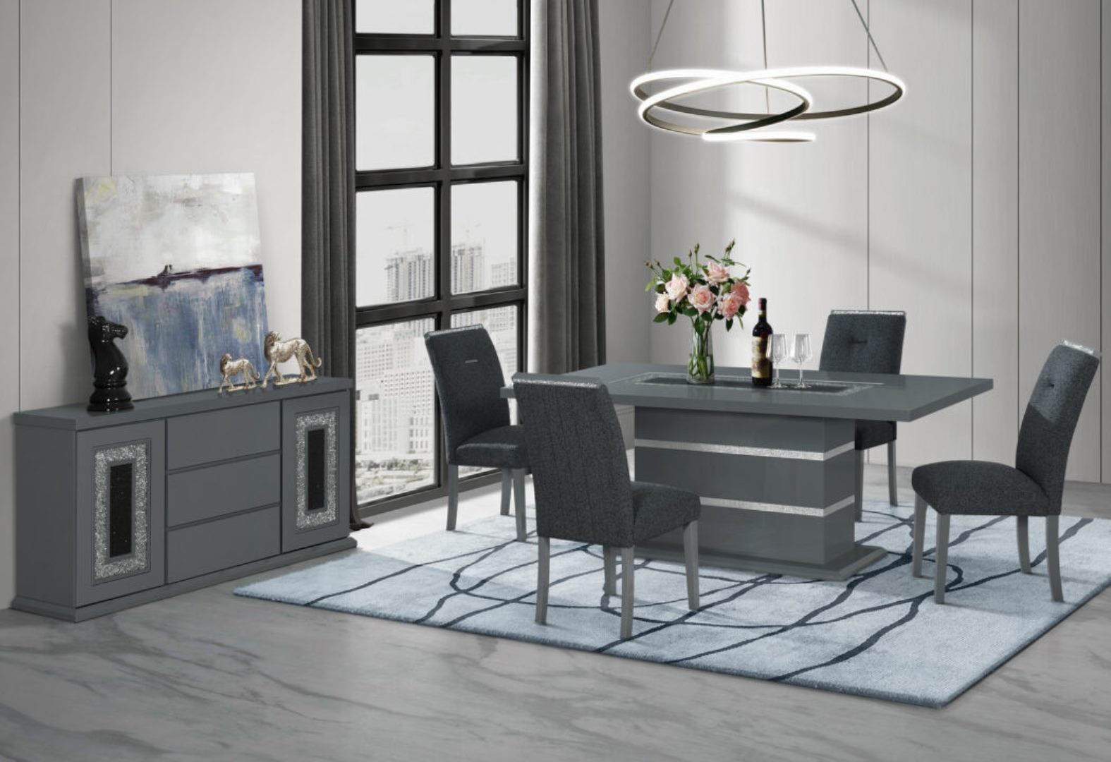 ARIYA DARK GREY BUFFET