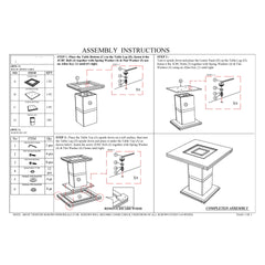ARIYA DARK GRAY END TABLE