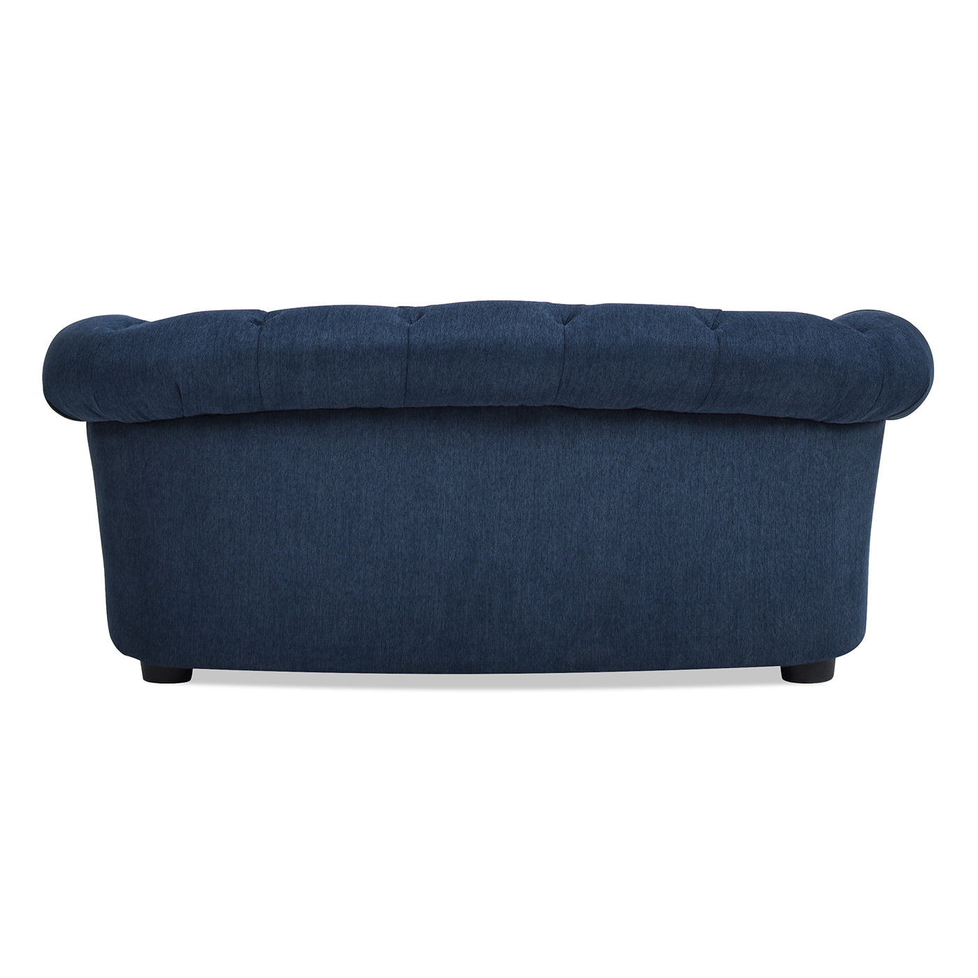 Kiki 36.5" Chesterfield Dog Sofa Bed, Medium, Pacific Blue Stain Resistant High Performance Polyester