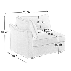 Sofa LSF Velvet-Green