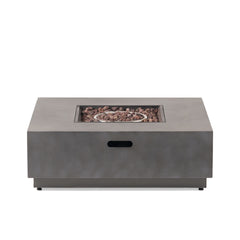 SQUARE Iron FIRE PIT-50 000 BTU