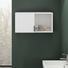 Roxbury Medicine Cabinet 26.2" H, 1 Door, 2 Shelves, White - Bathroom