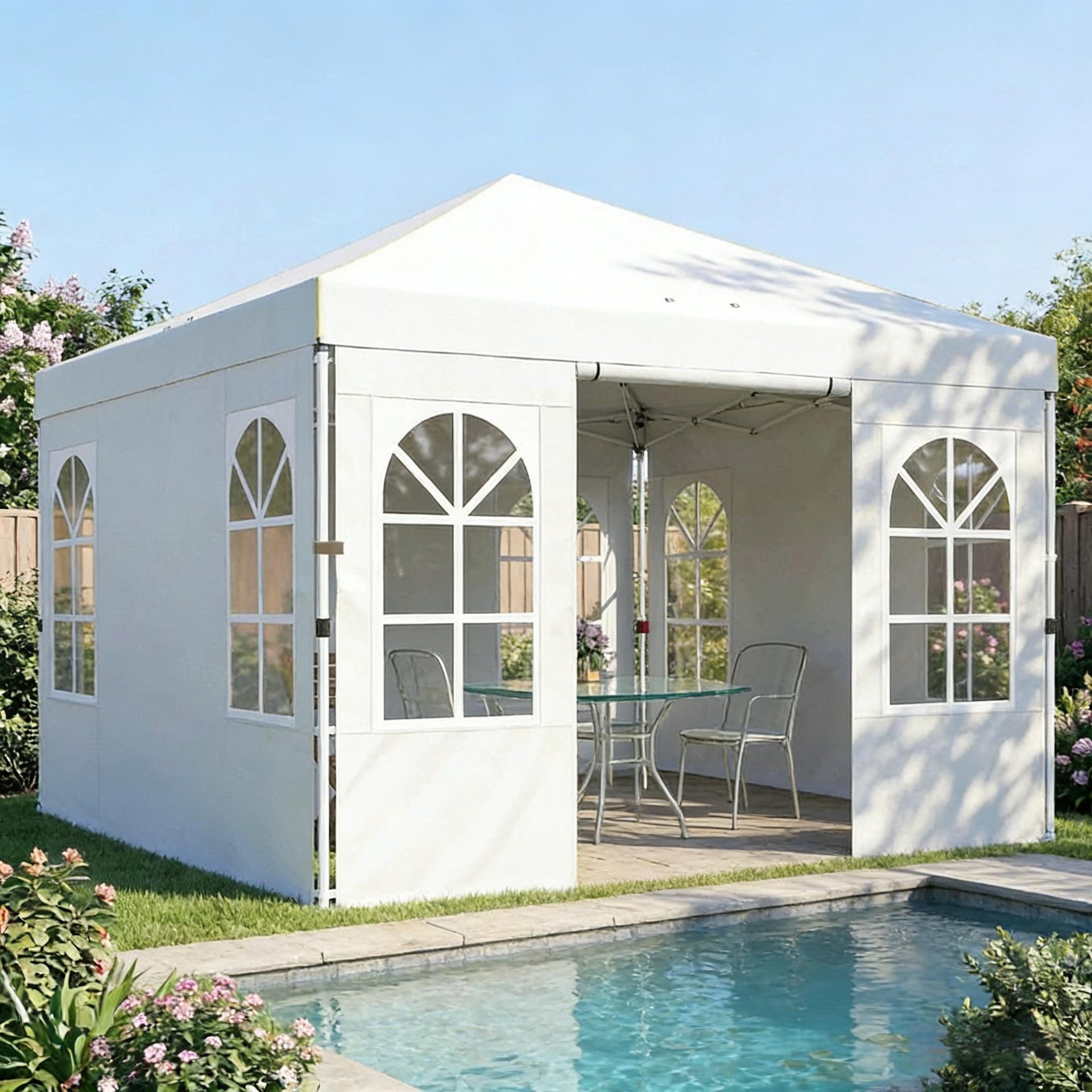 Stable Pop Up Canopy Tent,Portable Instant Canopy Shelter