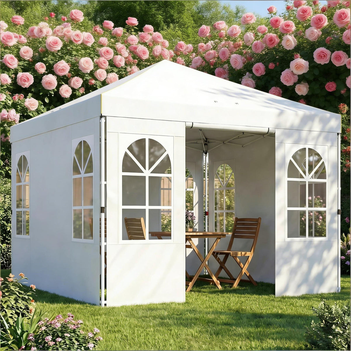 Stable Pop Up Canopy Tent,Portable Instant Canopy Shelter