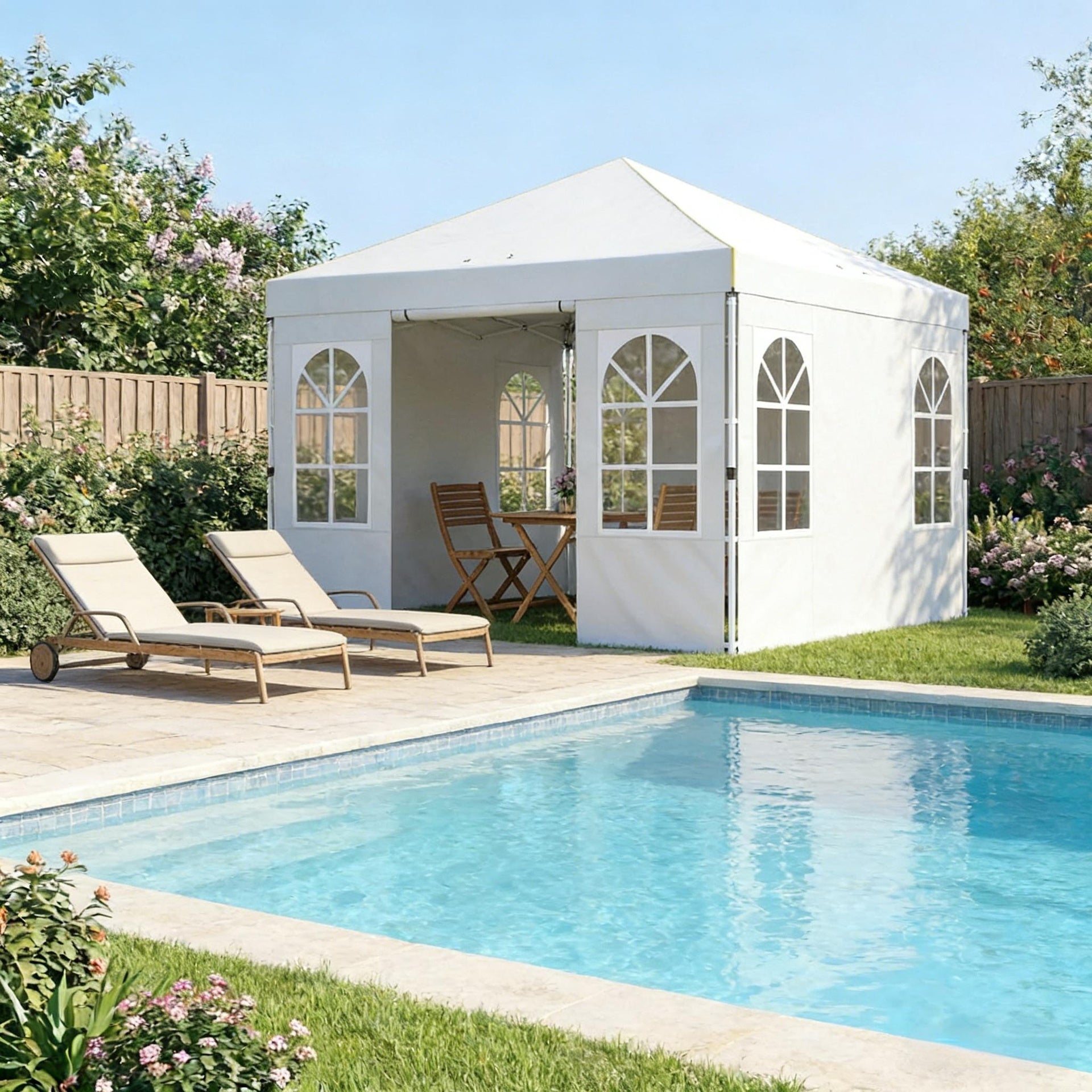 Stable Pop Up Canopy Tent,Portable Instant Canopy Shelter