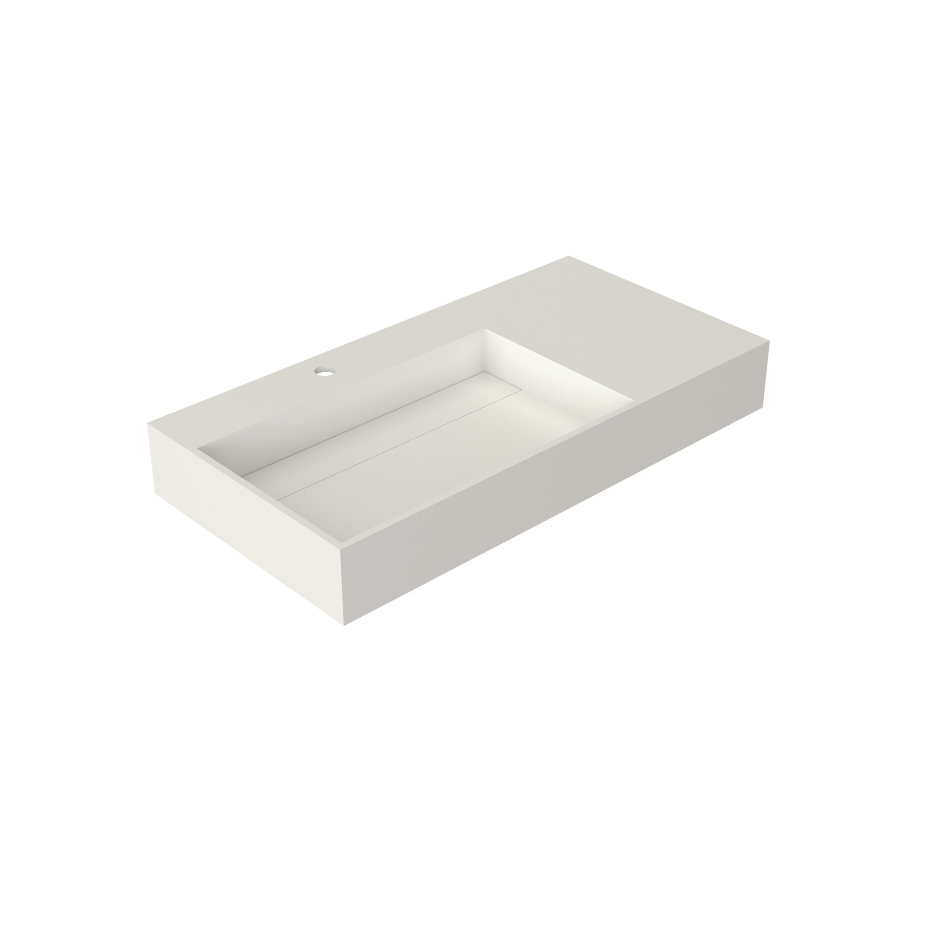 Stone Resin Solid Surface Bathroom Vanity Basin Sink