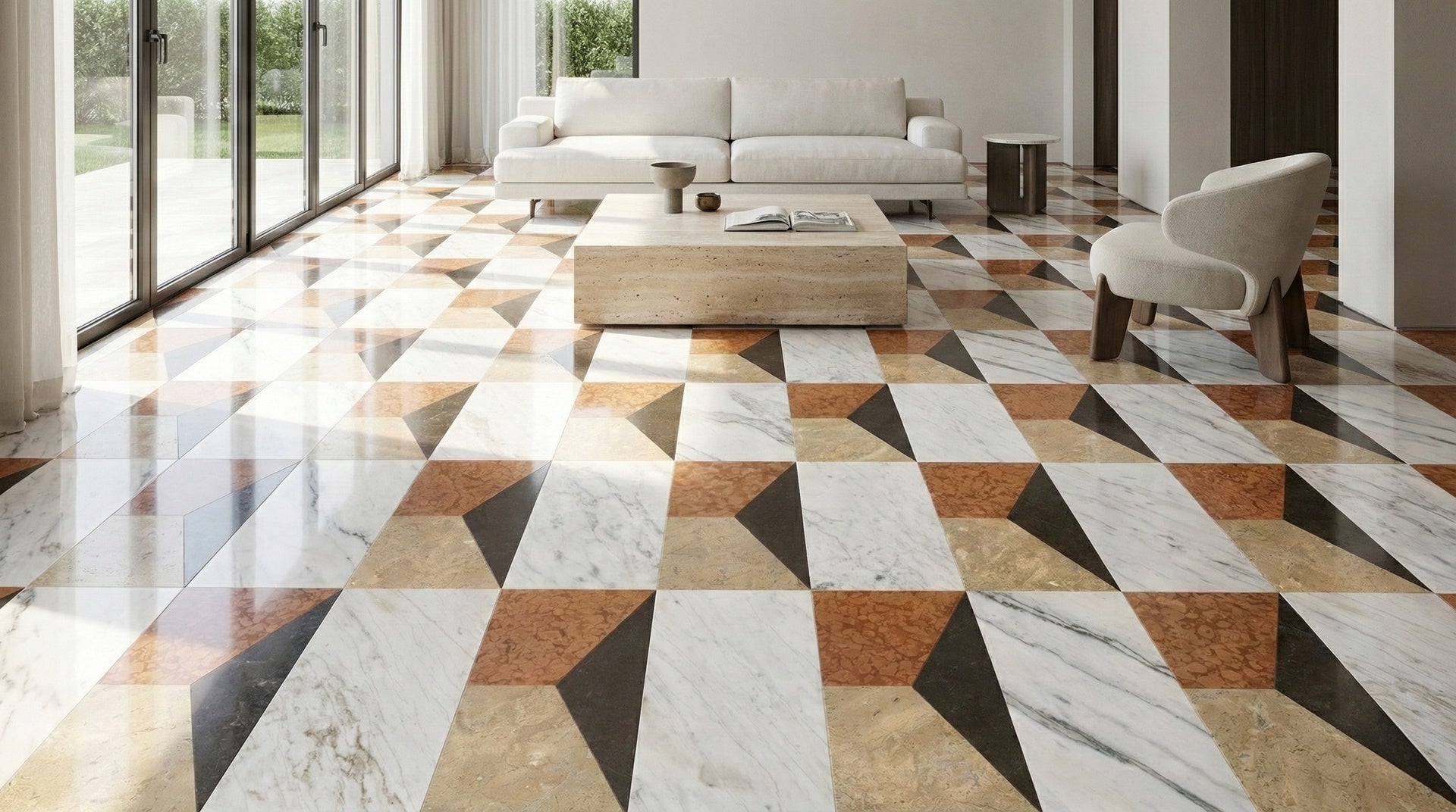 12*24 Waterjet marble,White Gold Red Grey 4 color, natural marble, for floor and wall,polished marble tile, natural stone, genuine marble, real marble, 1 box each pattern 2 pcs
