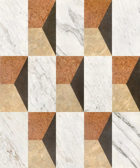 12*24 Waterjet marble,White Gold Red Grey 4 color, natural marble, for floor and wall,polished marble tile, natural stone, genuine marble, real marble, 1 box each pattern 2 pcs
