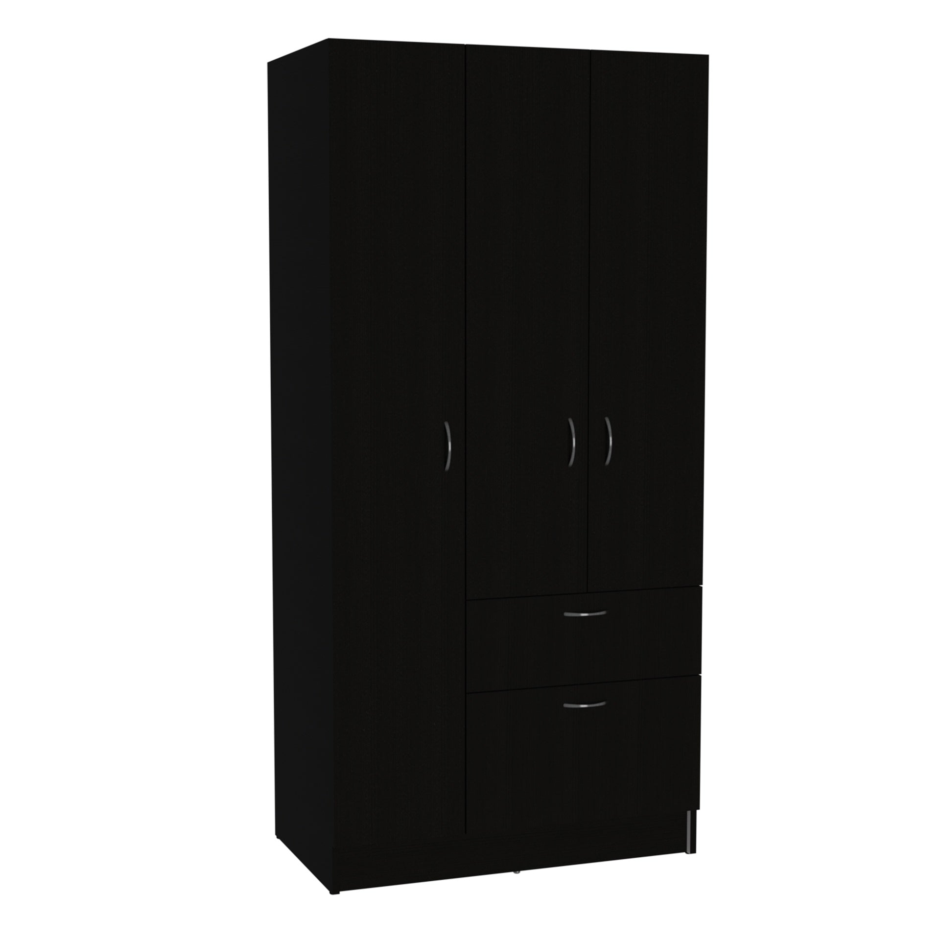 Armoire Cobra, Bedroom, Black / White