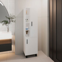 Delta Storage Cabinet, Bathroom, White