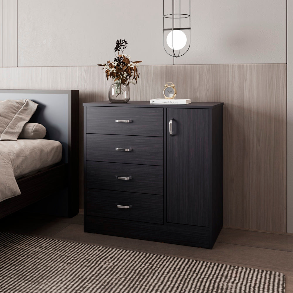 Wilmore Drawer, Living Room, Black